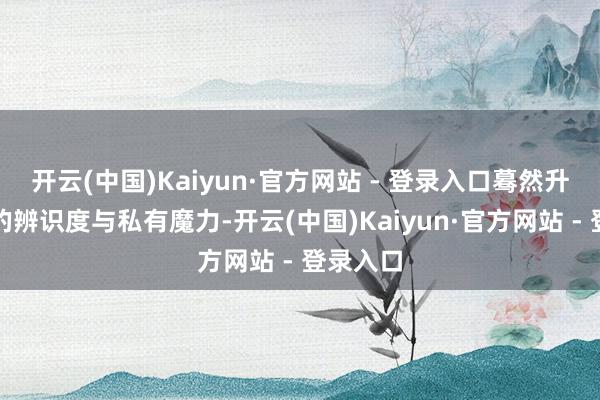 开云(中国)Kaiyun·官方网站 - 登录入口蓦然升迁车辆的辨识度与私有魔力-开云(中国)Kaiyun·官方网站 - 登录入口