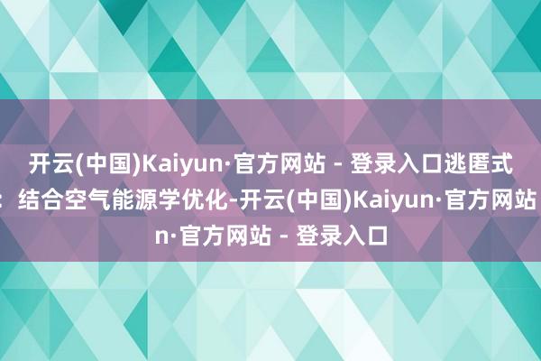开云(中国)Kaiyun·官方网站 - 登录入口逃匿式排气布局*：结合空气能源学优化-开云(中国)Kaiyun·官方网站 - 登录入口