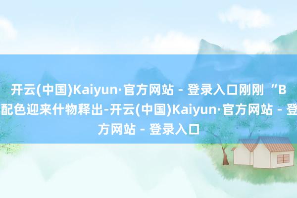 开云(中国)Kaiyun·官方网站 - 登录入口刚刚 “Black” 配色迎来什物释出-开云(中国)Kaiyun·官方网站 - 登录入口