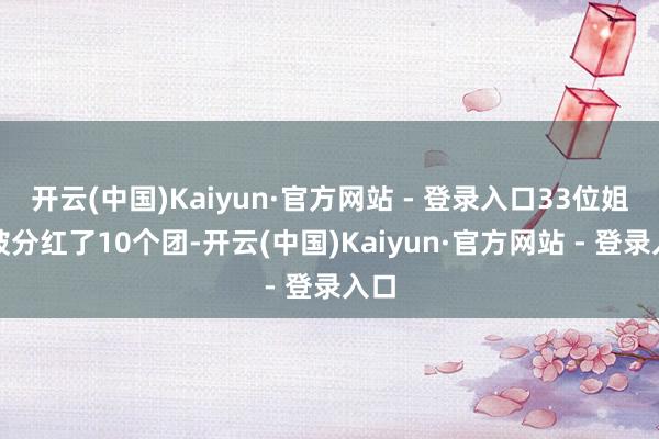 开云(中国)Kaiyun·官方网站 - 登录入口33位姐姐被分红了10个团-开云(中国)Kaiyun·官方网站 - 登录入口